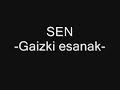 sen gaizki esanak