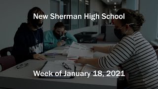 New SHS Week of January, 18 2021