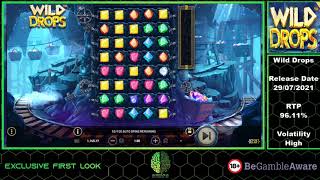 Wild Drops Slot By Betsoft First Look Bonus Game