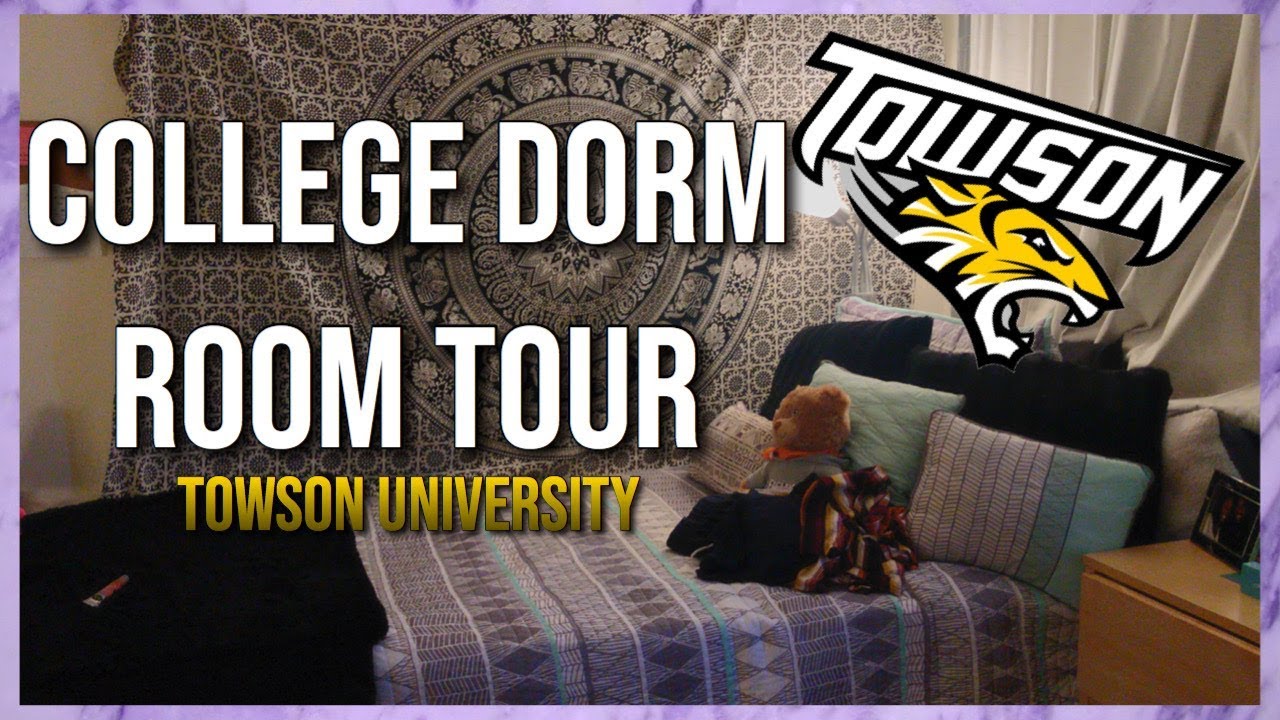 College Dorm Room Tour| Glen Towers| Towson University | LexsaMarie ...