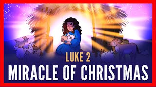 Christmas Bible Stories: Luke 2 - The Miracle of Christmas | Online Sunday School | Sharefaith Kids