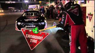 2015 NCATS Budweiser 300 at Chaudiere Final Restart + Finish