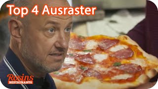 Franks TOP 4 AUSRASTER im Restaurant \