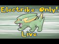 Can I Beat Pokemon Emerald With Just 1 Electrike? LIVE!!