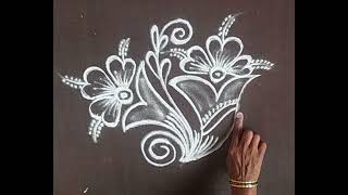 Very simple rangoli design