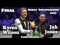 Kyren Wilson vs Jak Jones - World Championship Snooker 2024 - Final - Third & Full Session Live