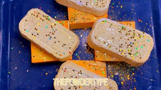 THEPOWDERTYPE|| 8K Celebration YELLOW DYED MAGKING GYM CHALK|| Oddly Satisfying|| ASMR