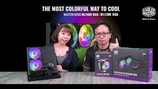 《XFastest 實況台》酷碼 MasterLiquid ML240R RGB 水冷散熱器閃亮直播