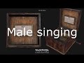 adrift phasmophobia music box female u0026 male singing