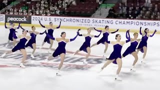 Senior Elite 12 Short Program | 2024 U.S. Synchronized Skating Championships