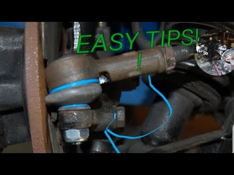 How to tighten/remove spinning tie rod nut How to tighten/remove spinning tie rod nut