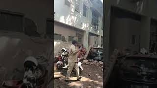 Kondisi Gempa Cianjur - Bangunan Roboh - Korban Belum Terdeteksi - Video Netizen