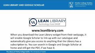 Smart searching 1: Finding full text