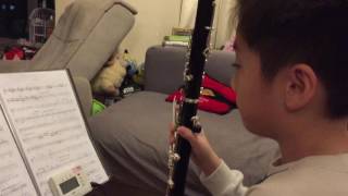 蔡恩頌 Clarinet video 1