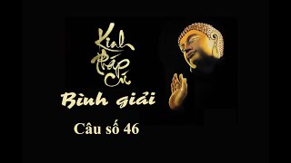 Bình giải Kinh Pháp Cú - Câu số 46