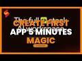 Create your FIRST APP in 5 MINUTES with the MAGIC of FIREBASE STUDIO