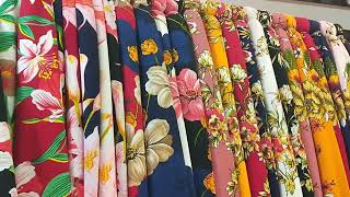 Fancy Floral Printed Fabrics for Dresses Flower Print Fabrics Clothes Fabrics Wholesale from China