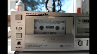 Marantz SD420 Cassette Deck - Belt replacement tutorial (\u0026 service)