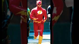 Evolution Of The Flash #flash