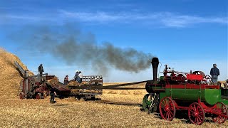 Reding Family Threshing: rebuilding the old equipment