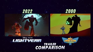 Disney-Pixar's Lightyear (2022) - Trailer 1 Comparison