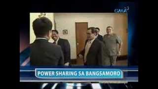 Saksi: Power Sharing annex sa Bangsamoro Framework Agreement, bigong mapirmahan