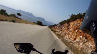 Kawasaki Versys 1000 Test ride (Gitup GIT2 Camera, 1080P 60fps)