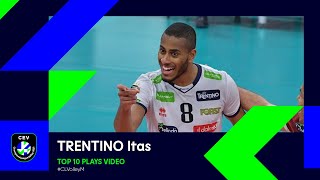 Trentino Top 10 Plays of the 2021 Season - #CLVolleyM