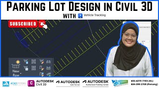 Parking Lot Design in Autodesk Civil 3D