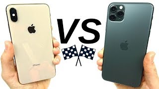 iPhone XS Max vs iPhone 11 Pro Max Speed Test