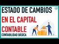 Estado de Cambios en el Capital Contable | Fácil para principiantes | Contabilidad Básica