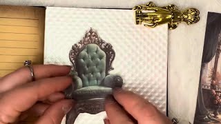 Journal/Scrapbooking ASMR *Marie Antoinette Theme*