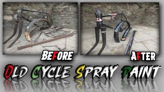 How to Cycle Spray Paint  | Bicycle Ripaint