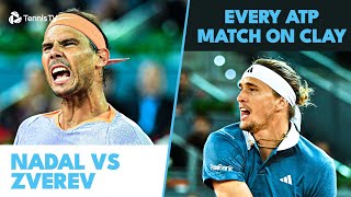 Rafael Nadal vs Alexander Zverev: Every ATP Clay Meeting So Far!
