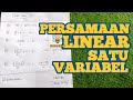 PERSAMAAN LINEAR SATU VARIABEL | MATEMATIKA KELAS 10