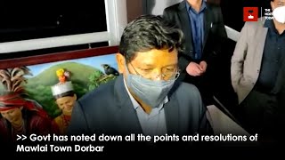 Meghalaya CM meets leaders of Mawlai Town Dorbar to discuss prevailing situation