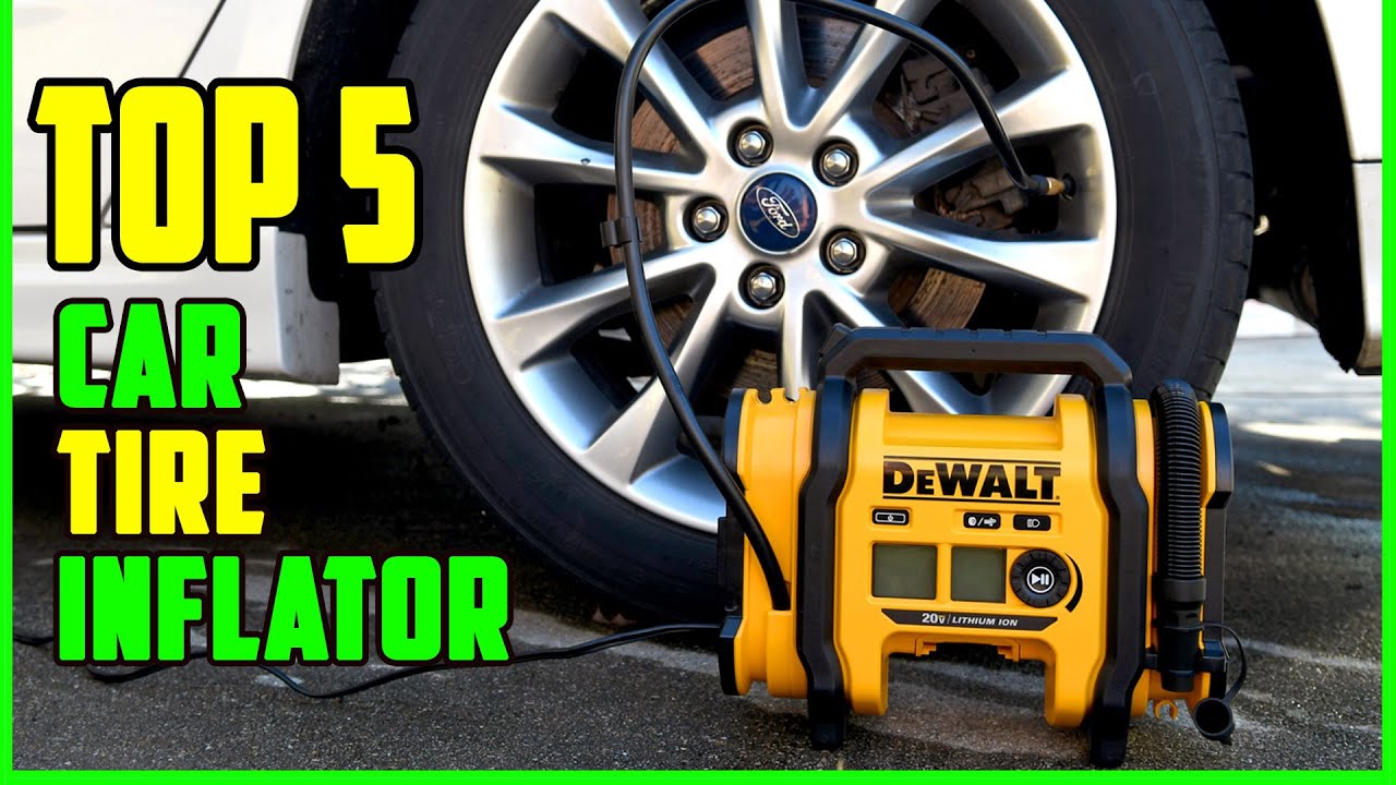 TOP 5: Best Car Tire Inflator 2022 | Tire Air Compressor Reviews - YouTube