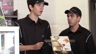 Fake McDonalds Employee Prank! (BEHIND THE COUNTER)