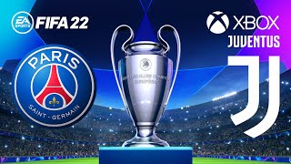 FIFA 22 - PSG vs. Juventus - UEFA Champions League 22/23 Group Stage Full Match Gameplay | HD
