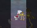 wubbox is trying to feed gob2 mysingingmonsters msmanimation