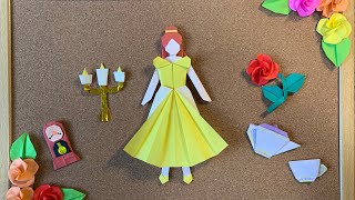 折り紙origamiツムツム折り方 簡単ベル 美女と野獣 How To Fold Bell