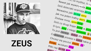 Zeus - Tylko To Jest Prawdziwe (??) | Rym za rymem