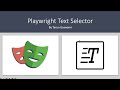 Playwright Text Selector