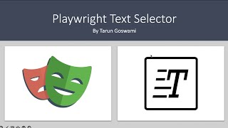 Playwright Text Selector