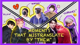 MOMENTS THAT MISTRANSLATE BY THEM || JIKOOK DISCUSSION