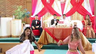 Cham Cham Nachi Dinchu  Nepali Christian Song  Keshor's Wedding Ceremony 2022