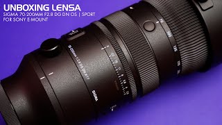 Unboxing Sigma 70-200mm f2.8 DG DN OS Sport - Sony E-Mount | Bahasa Indonesia