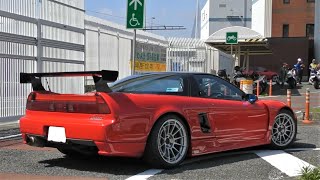 【走り屋NSX！！】大黒PAに続々と集まる国産スポーツカー、日本車のエンジンサウンド・加速サウンド