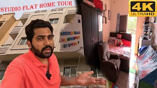 Studio Flat Home Tour Tamil 4K in Dubai @DiviBlogs