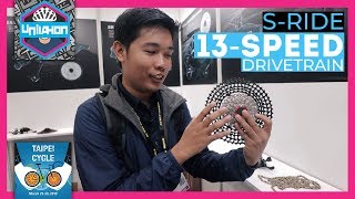 S-Ride 13-Speed Drivetrain [Taipei Cycle Show 2019]